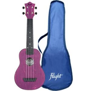 Flight TUS35 ABS Travel Ukulele - Purple