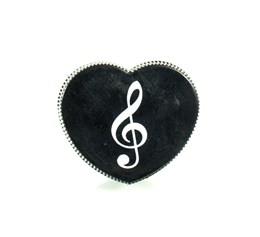 Potloodscherper: hartvorm met solsleutel