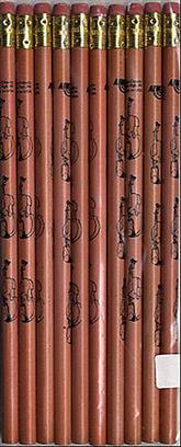 Pencil Violin Natural Wood