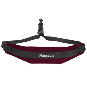 Neotech Soft Sax Strap - Regular - Gesloten haak - WINE