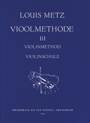 Vioolmethode 3 - Louis Metz