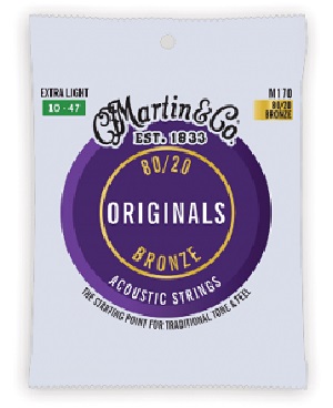 Martin Strings M170 Standard Bronze Extra Light