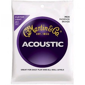 Martin Strings M535 Phosphor Bronze Custom Light