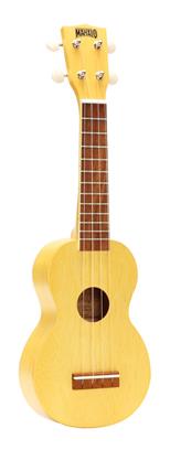 Mahalo Kahiko Series Soprano Ukulele - Trans Btrscotch Blonde