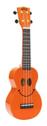 Mahalo Smiley Series Soprano Ukulele - Orange