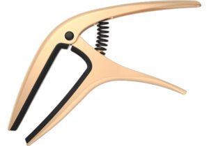 Capodaster Ernie Ball Axis - goud satin