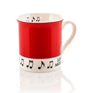 Little Snoring: Colour Block Mug - Red