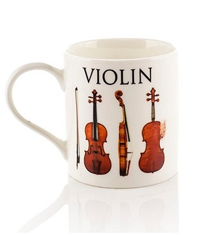 Music Word Mug - Violin