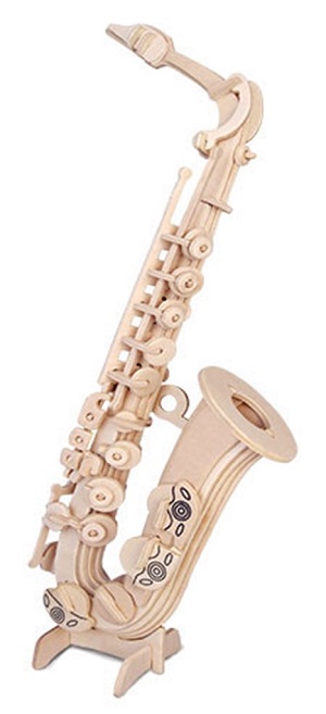 Quay Wood Craft Constuction Kit - Saxofoon