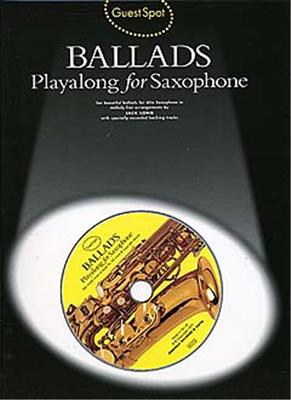 Guest Spot: Ballads Playalong for Saxophone