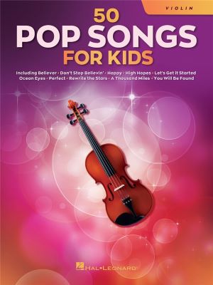 50 Pop Songs for Kids - Viool