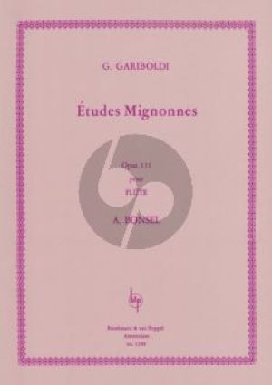 Etudes Mignonnes, opus 131 - Gariboldi / A. Bonsel