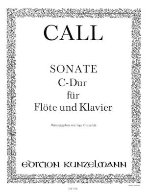 Sonate C-Dur für Flöte und Klavier - Leonhard von Call