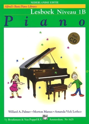 Alfred's Basic Piano Library - Lesboek 1B+CD