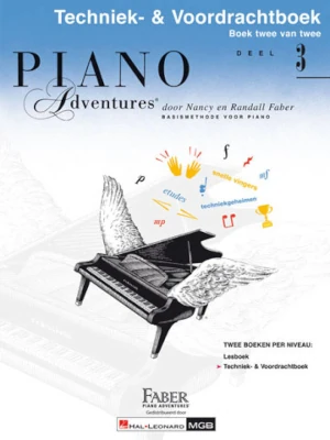 Piano Adventures: Techniek- & Voordrachtboek deel 3