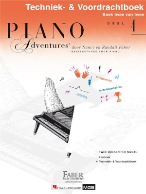 Piano Adventures: Techniek- & Voordrachtboek deel 4
