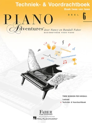 Piano Adventures: Techniek- & Voordrachtboek deel 6