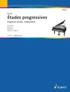 Etudes progressives pour piano - Ferté - Volume 3