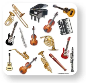 Coasters Instruments (4 pcs)