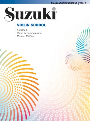 Suzuki Violin School 6 Piano Accompaniment (Revised)