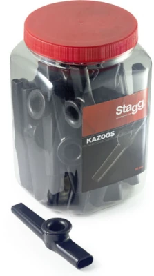 Stagg - Kazoo Plastic - Zwart