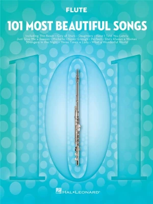 101 Most Beautiful Songs for Flute