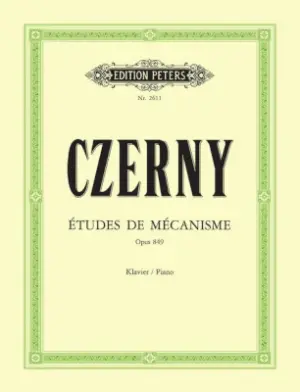 30 Studies Of Mechanism Op. 849 - Carl Czerny