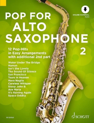 Pop for Alto Saxophone 2